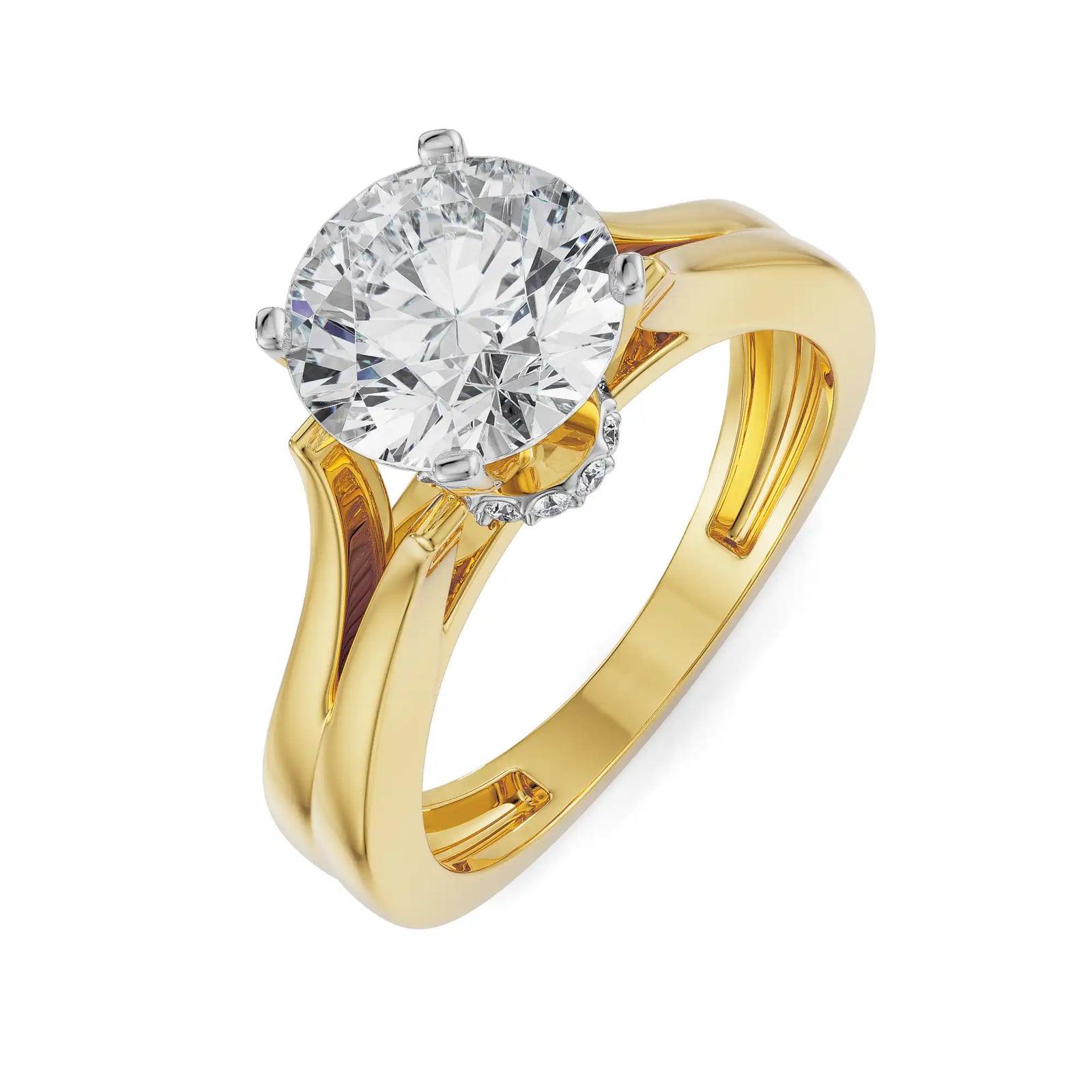 Victoria Diamond Ring Top View