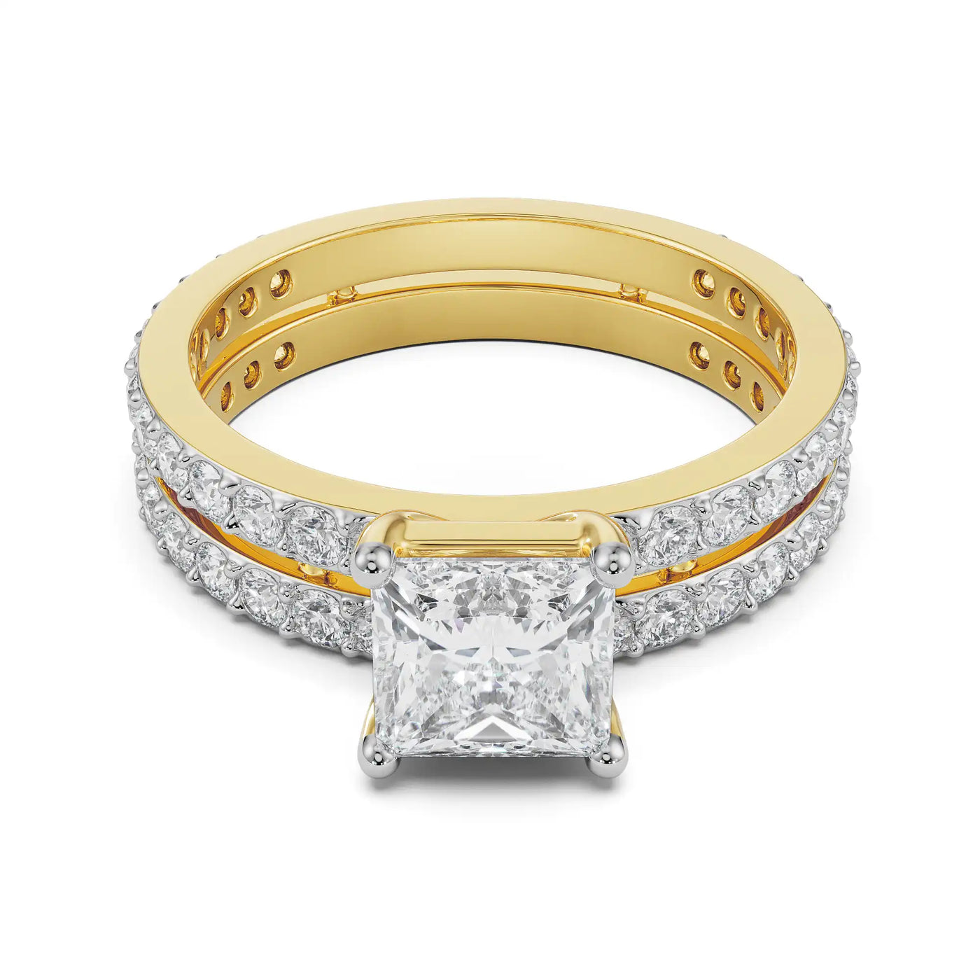Jane Princess Cut Lab Grown Diamond Ring
