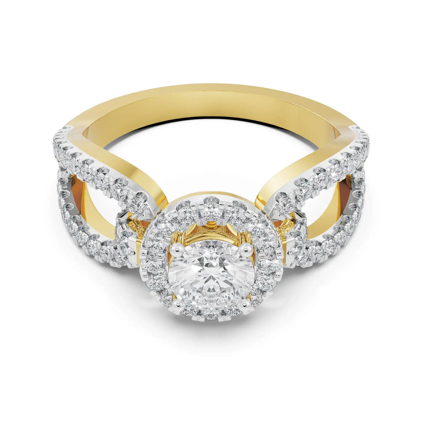 Hailey Hoop Lab Diamond Engagement Ring 9KT