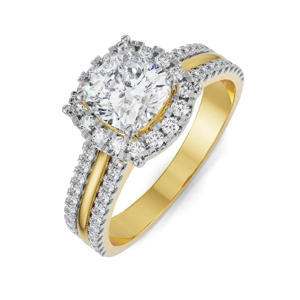 Aneeva Lab Diamond Engagement Ring 9KT