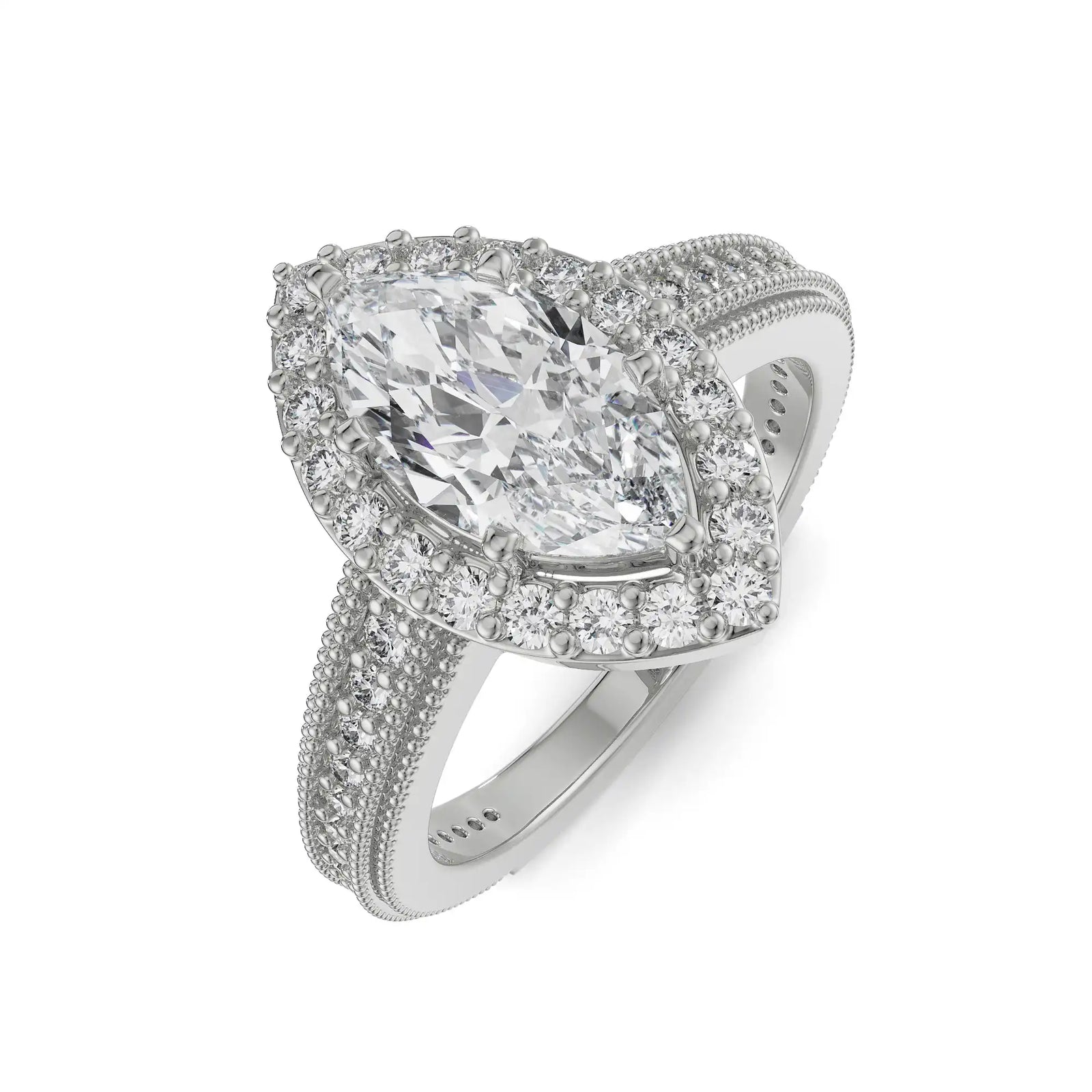 Majestic Marquise Lab Diamond Engagement Ring_in-stock