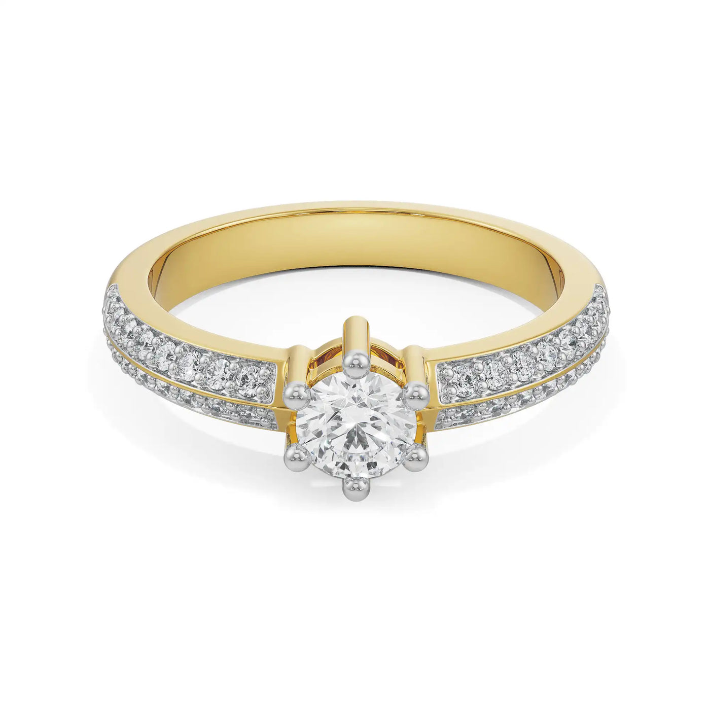 Blakely Solitaire Lab Grown Diamond Band