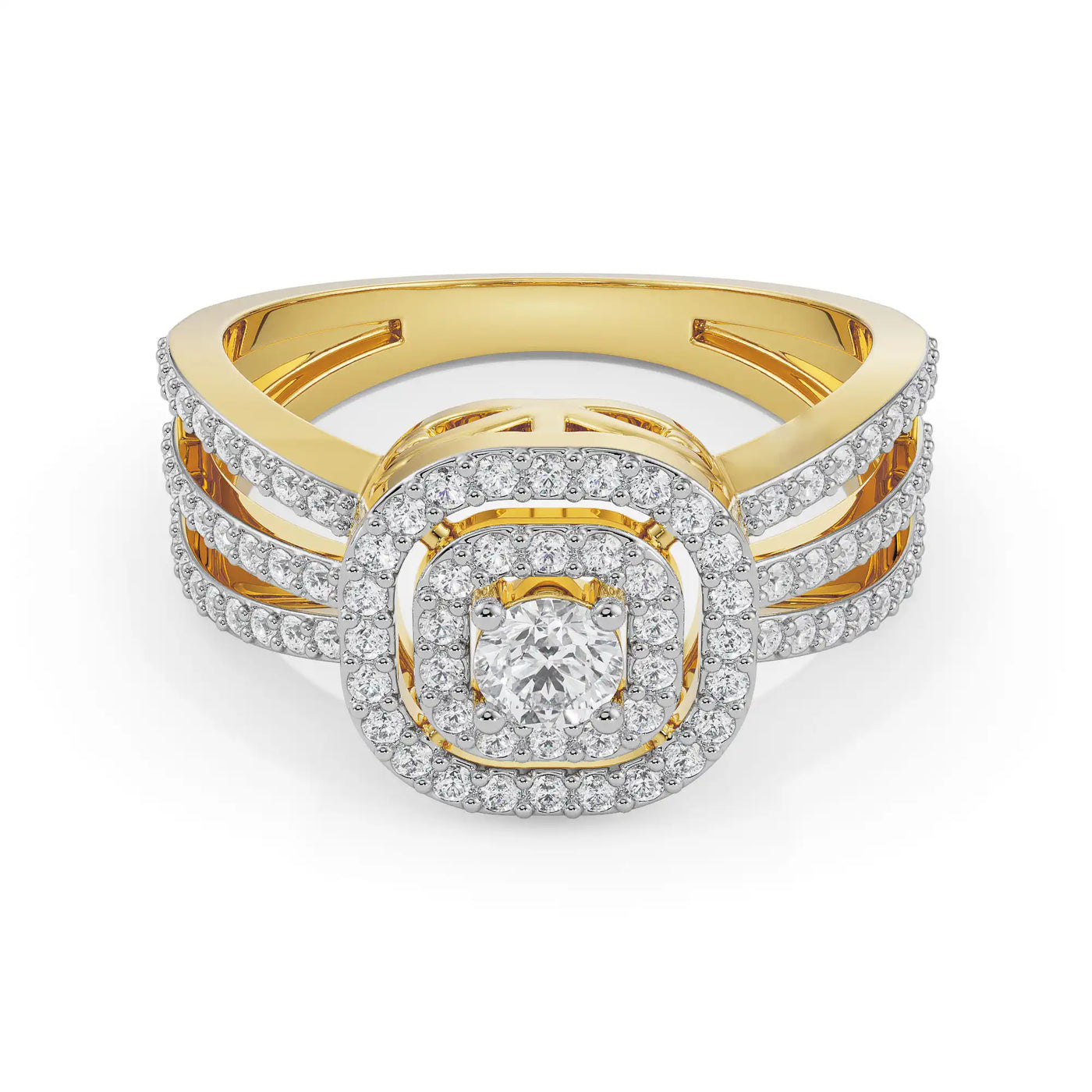 Margot Halo Lab Grown Diamond Ring