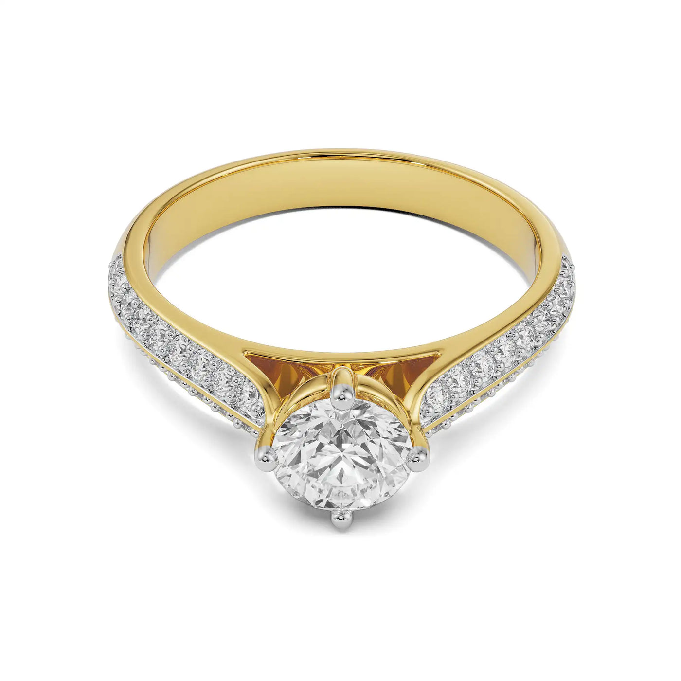 Milani Timeless Lab Diamond Solitaire Ring