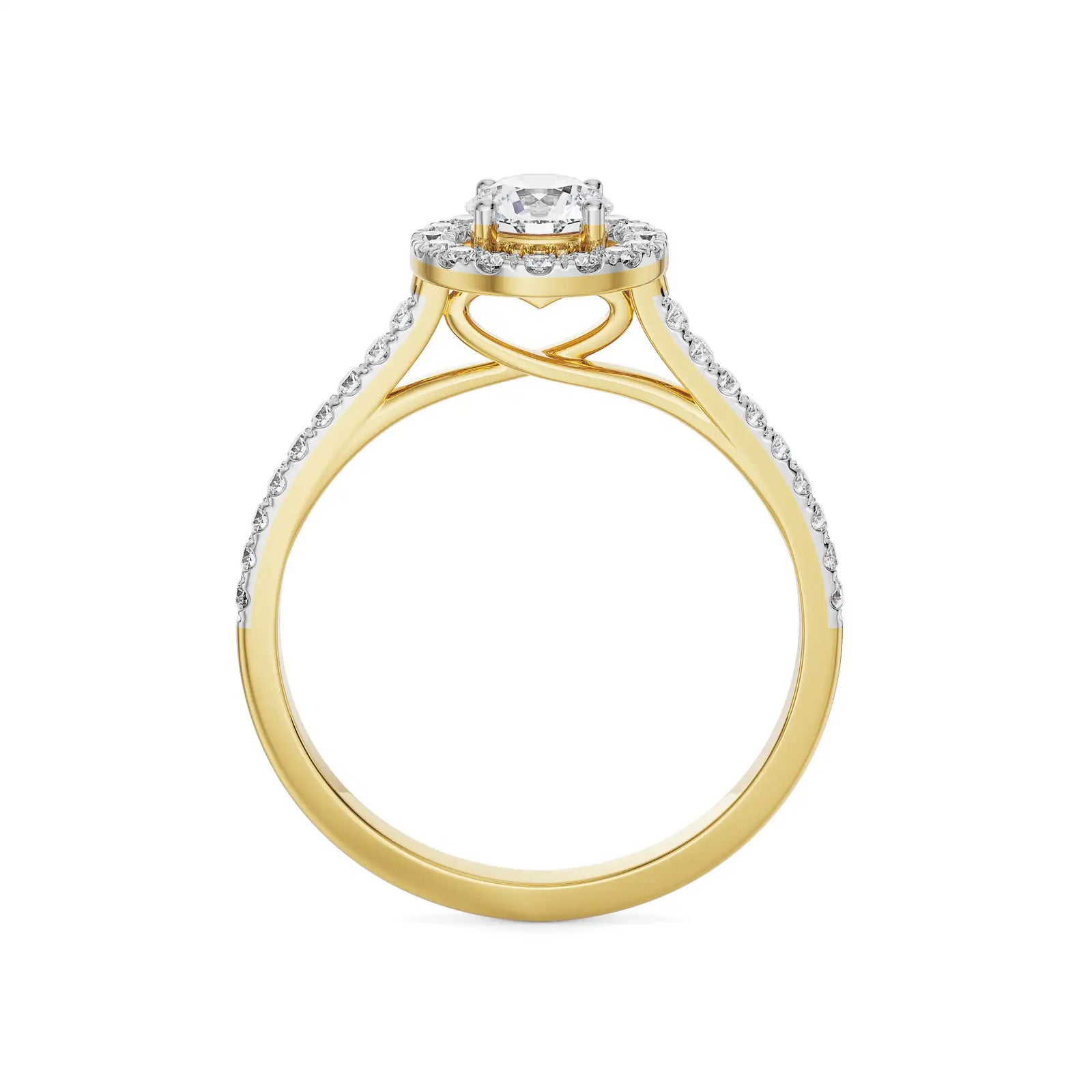Sleek Valerie Lab Diamond Engagement Ring 9KT