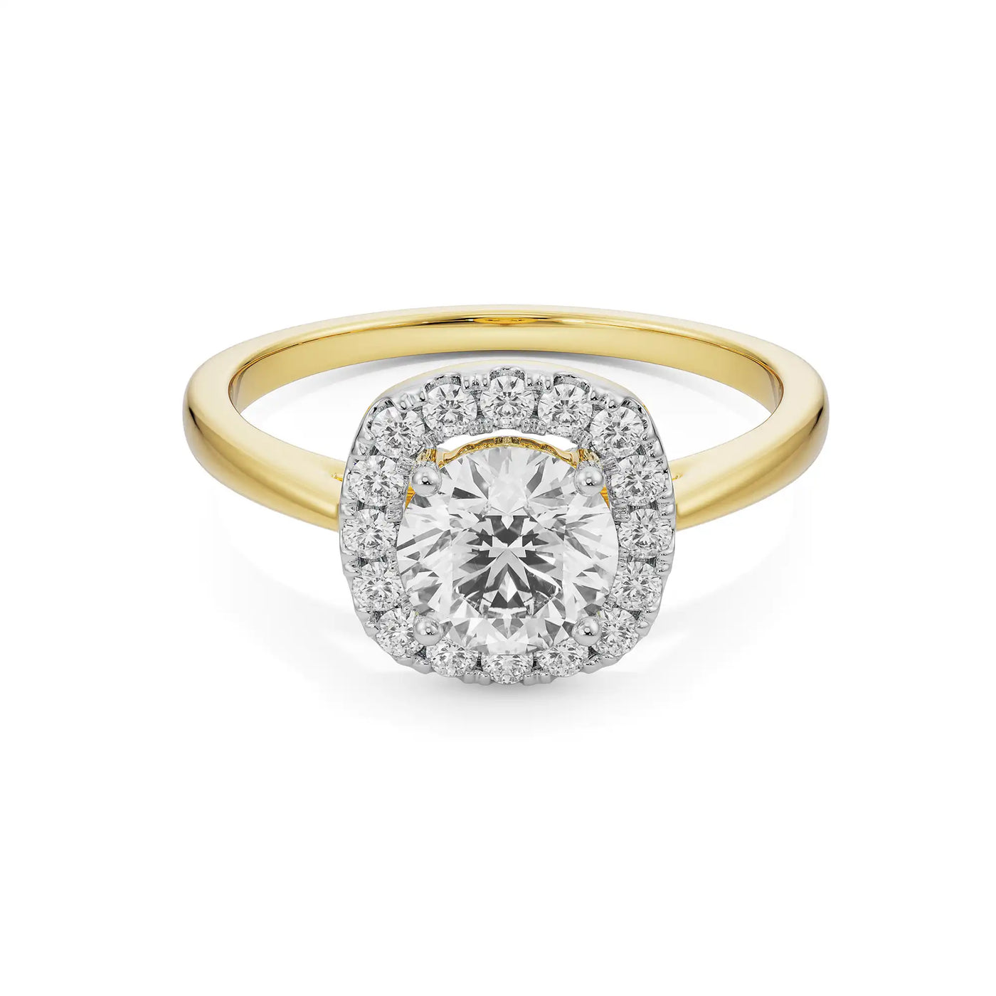 Tresty Lab Diamond Engagement Ring