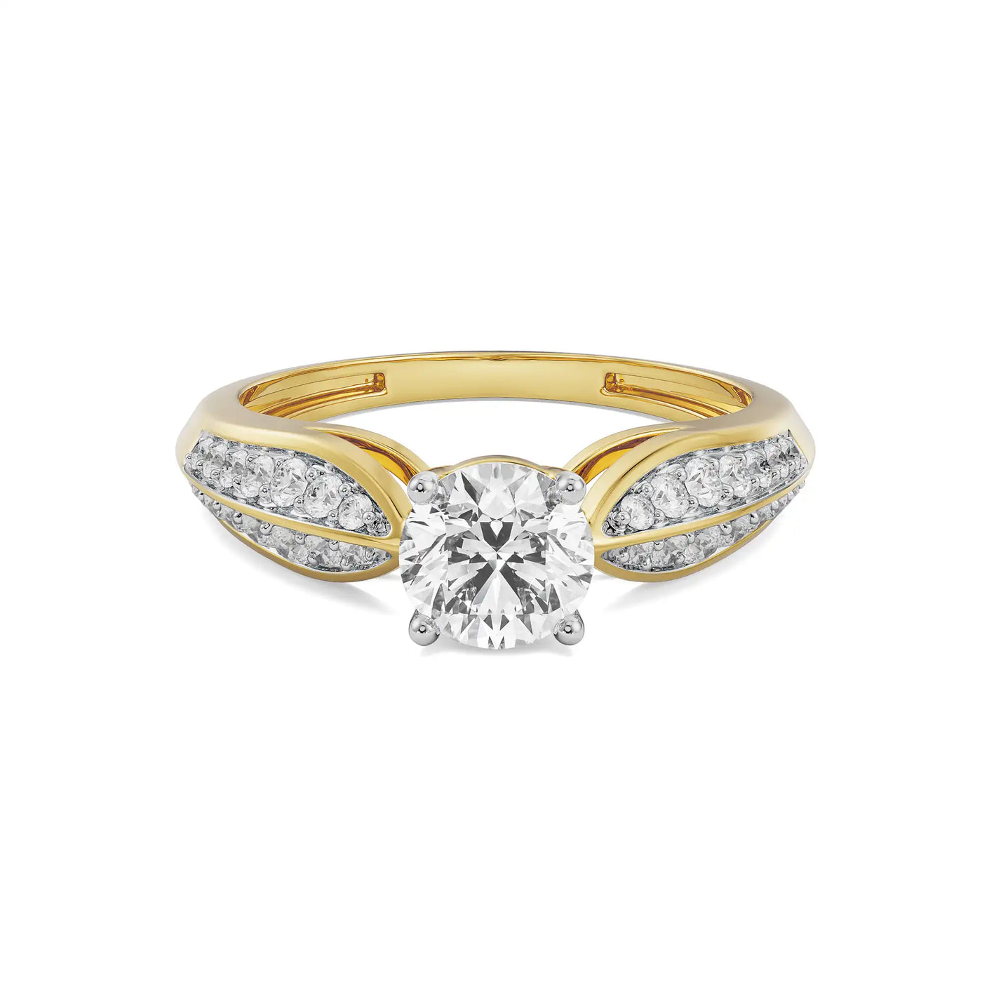Jasmine Lab Diamond Engagement Ring