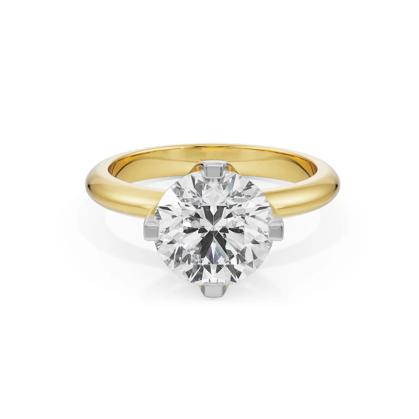 1.5 CT Classic Lab Grown Diamond Solitaire Ring