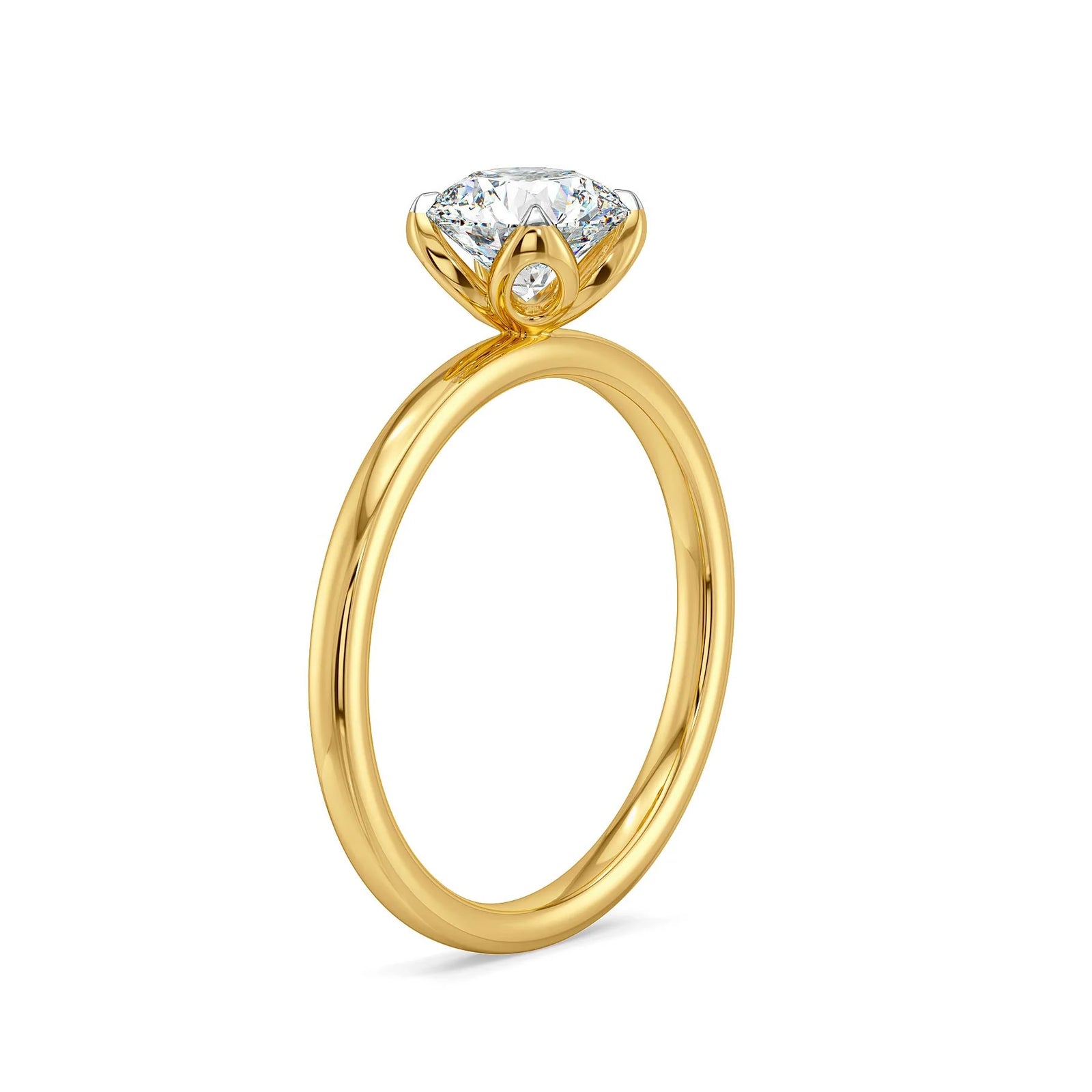 Lucir Lab Grown Diamond Ring - side view