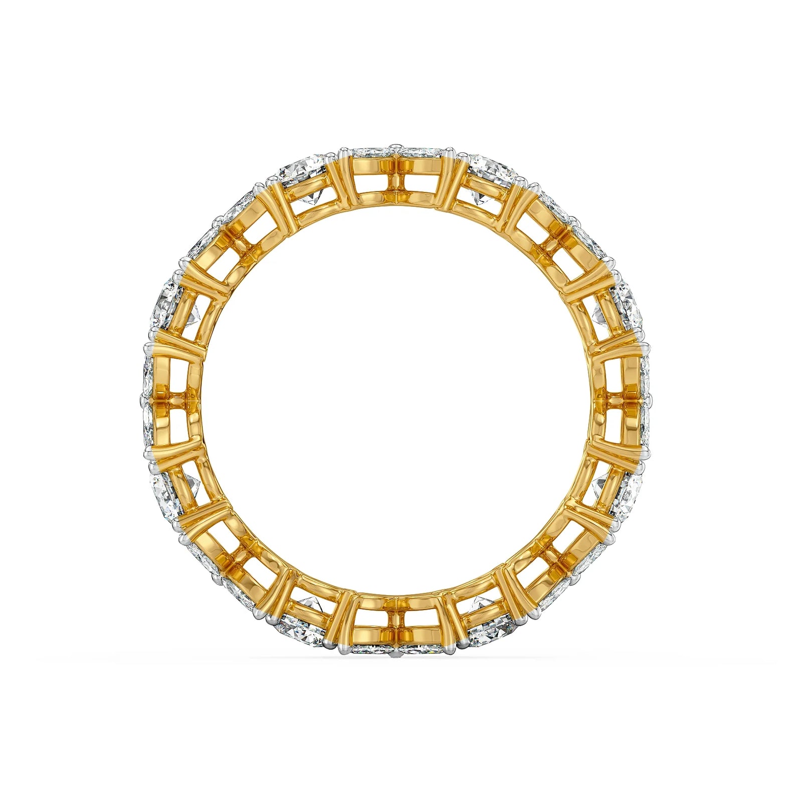 Aurora Luxe Lab Grown Diamond Ring - back view