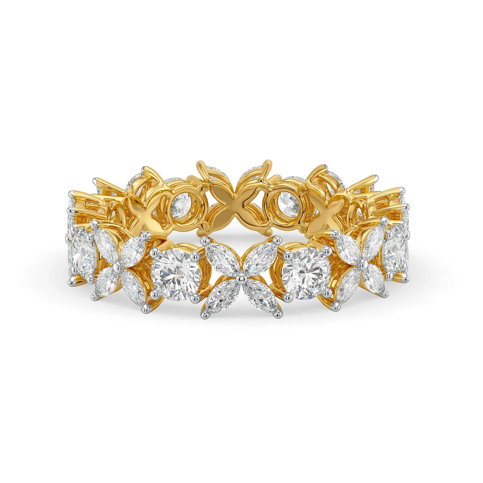 Aurora Luxe Lab Grown Diamond Ring - front view
