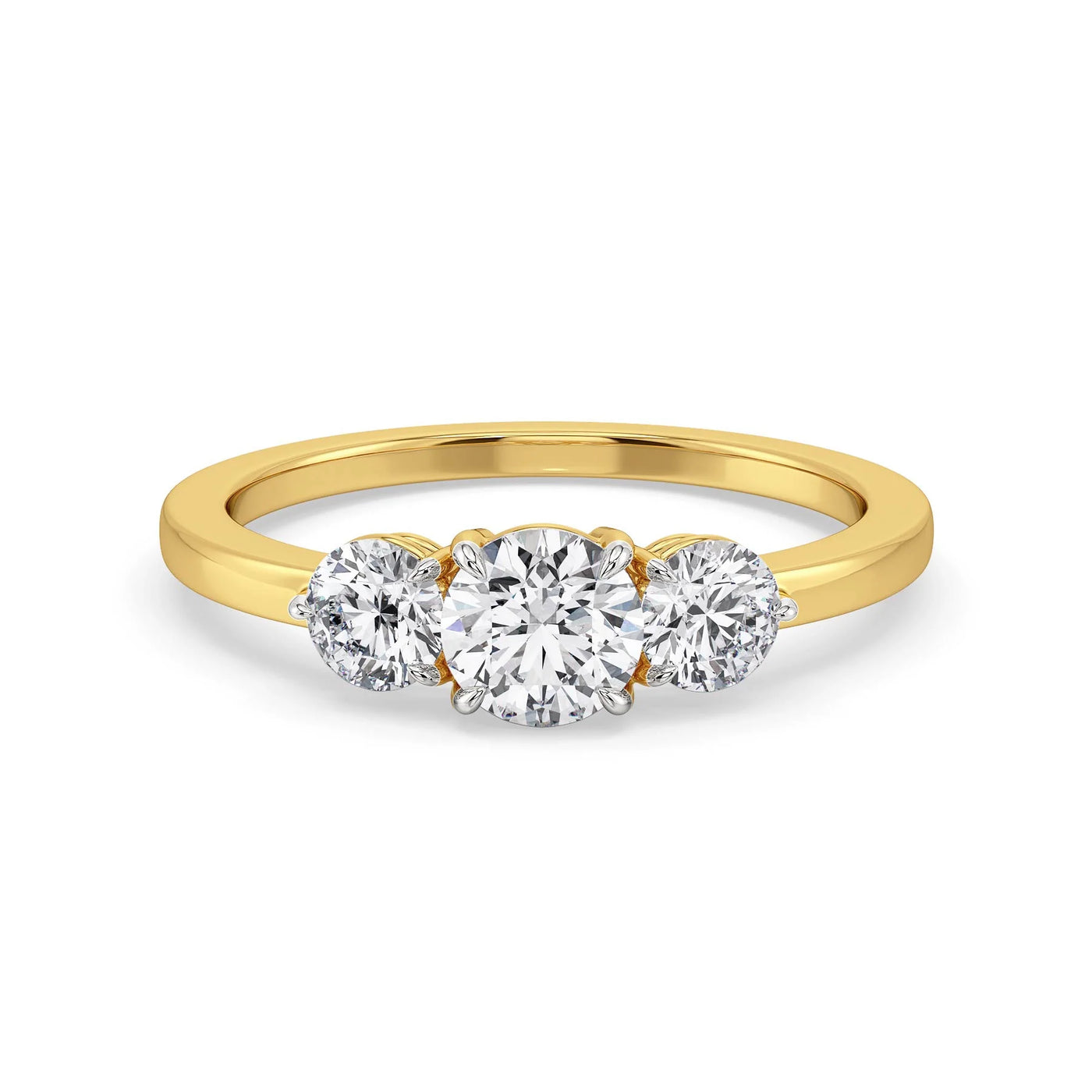 Eterna Trio Lab Grown Diamond Ring