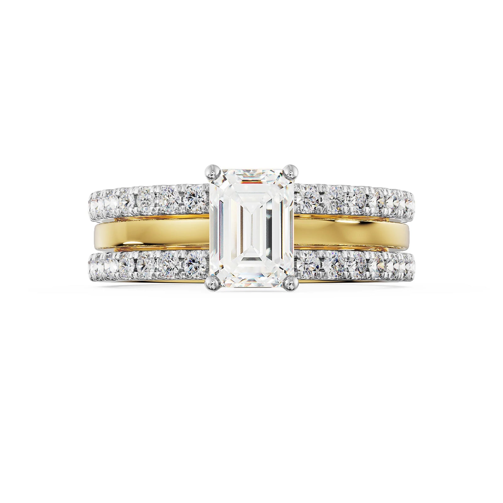 Ella Emerald Engagement Ring