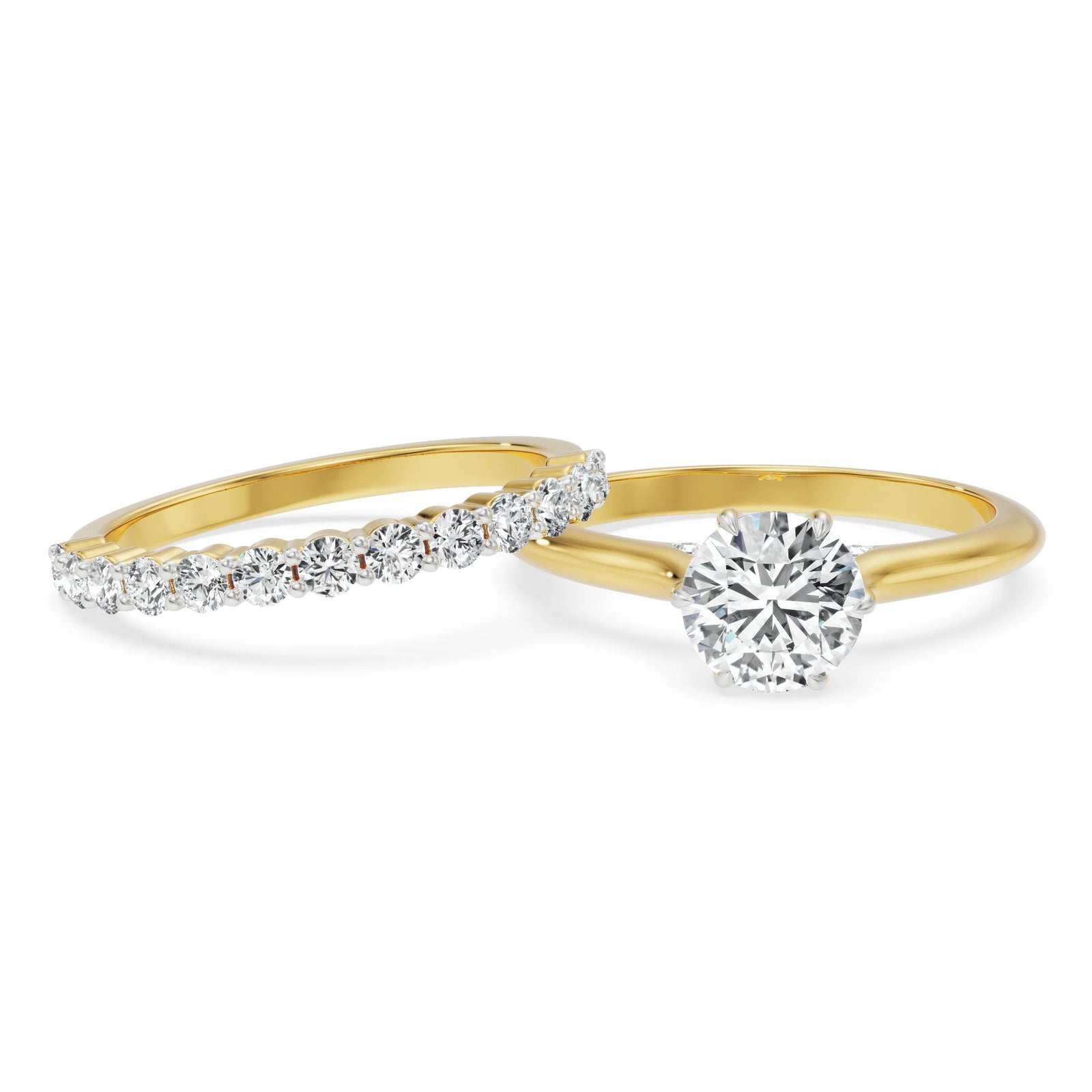 Nella Stackable Bridal Ring Right View