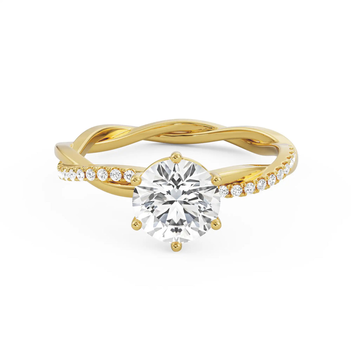 1 CT Daphne Lab Grown Diamond Ring