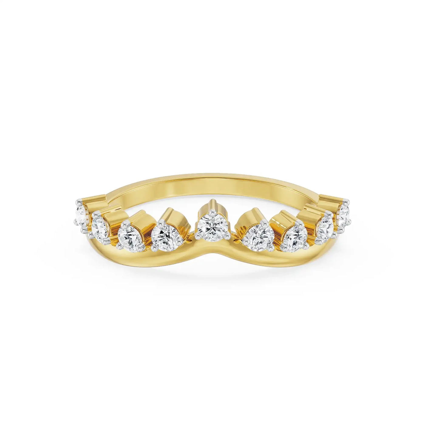 Crown Lab Grown Diamond Ring