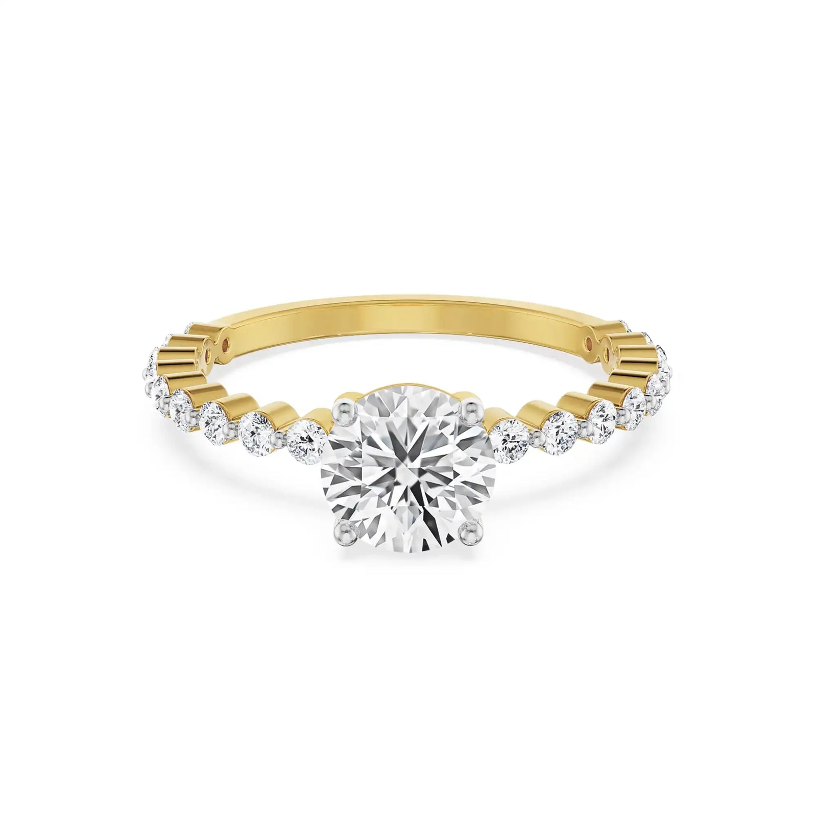 Ark Lab Grown Diamond Engagement Ring- front view