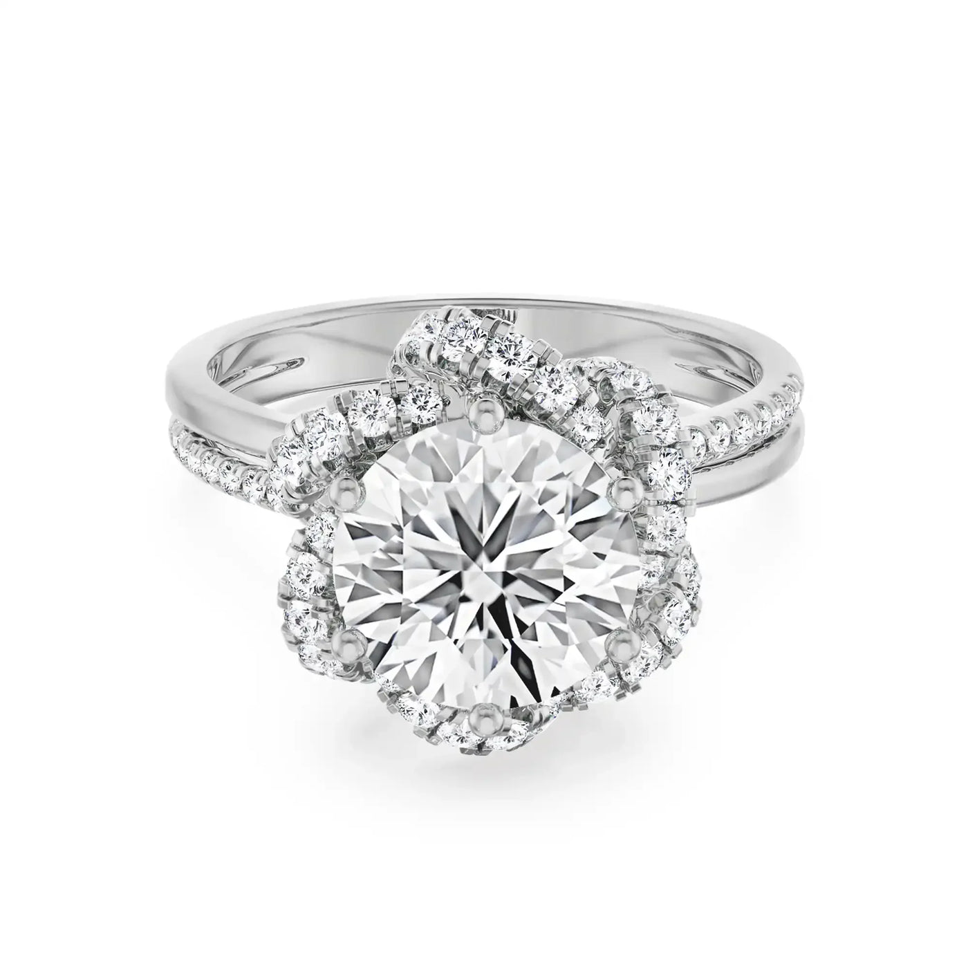 Entwine Lab Grown Diamond Ring 9KT