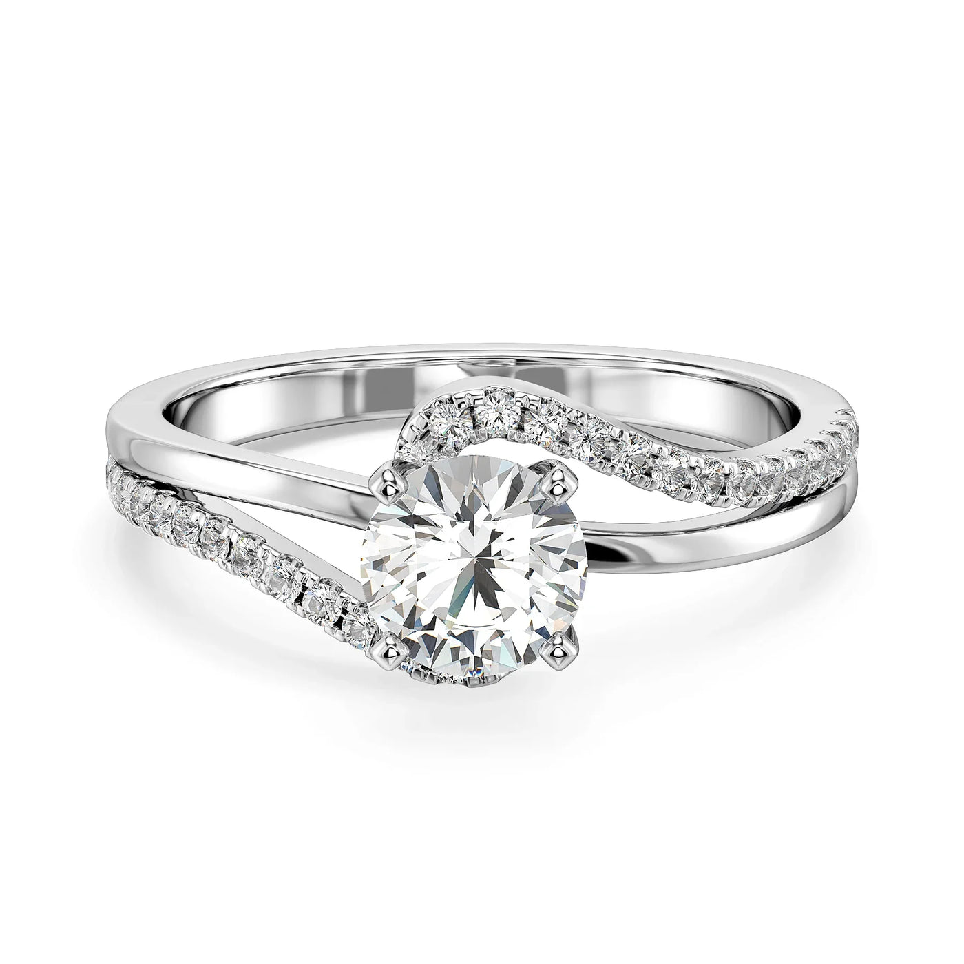 Noir Lab Grown Diamond Engagement Ring 9KT