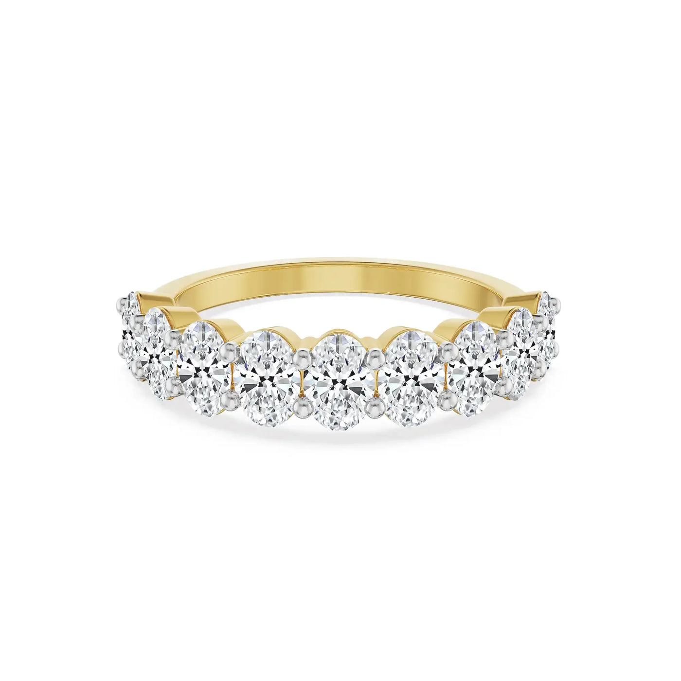 Bex Oval Lab Grown Diamond Eternity Band