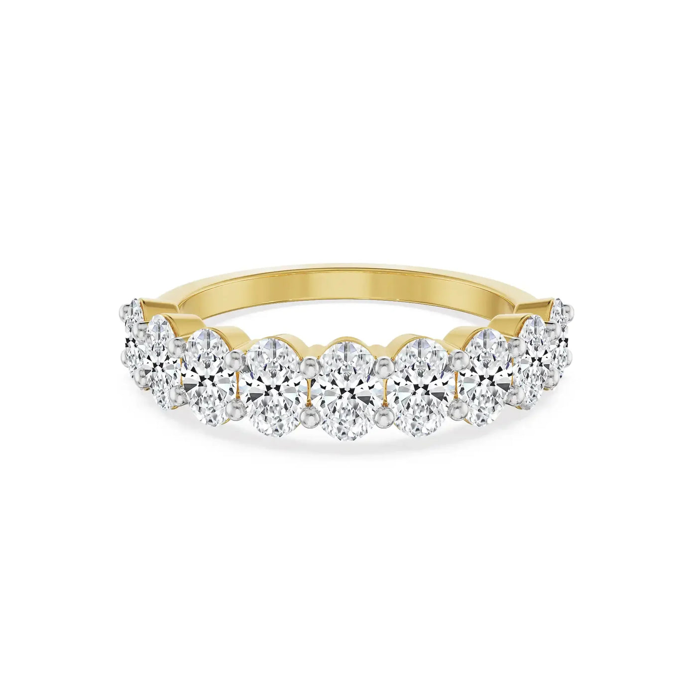 Bex Oval Lab Grown Diamond Eternity Band_in-stock