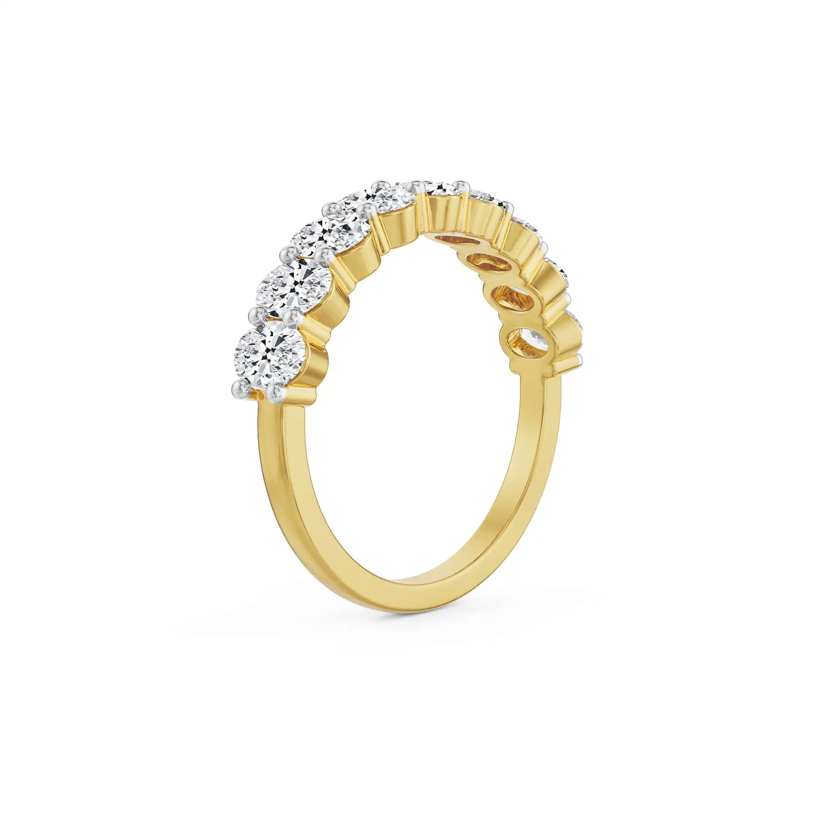 Bex Oval Lab Grown Diamond Eternity Band_in-stock