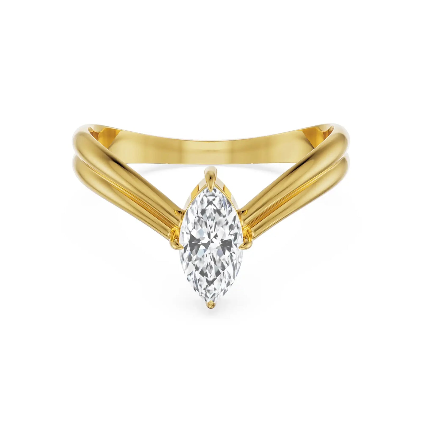Tresta Marquise Diamond Ring Front view