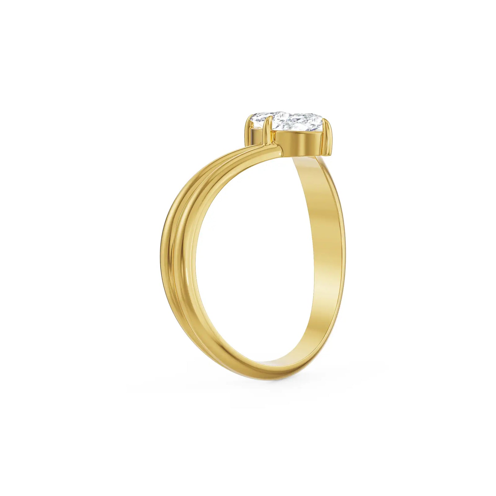 Tresta Marquise Diamond Ring Back view