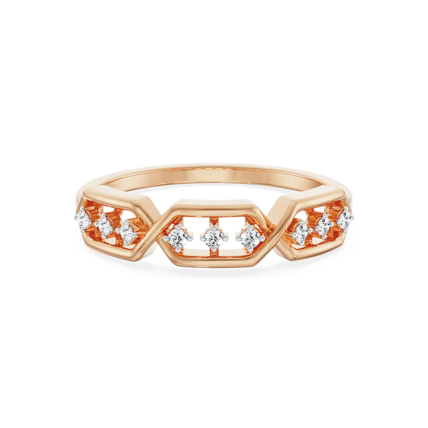 Eternally Linked Diamond Band_in_stock