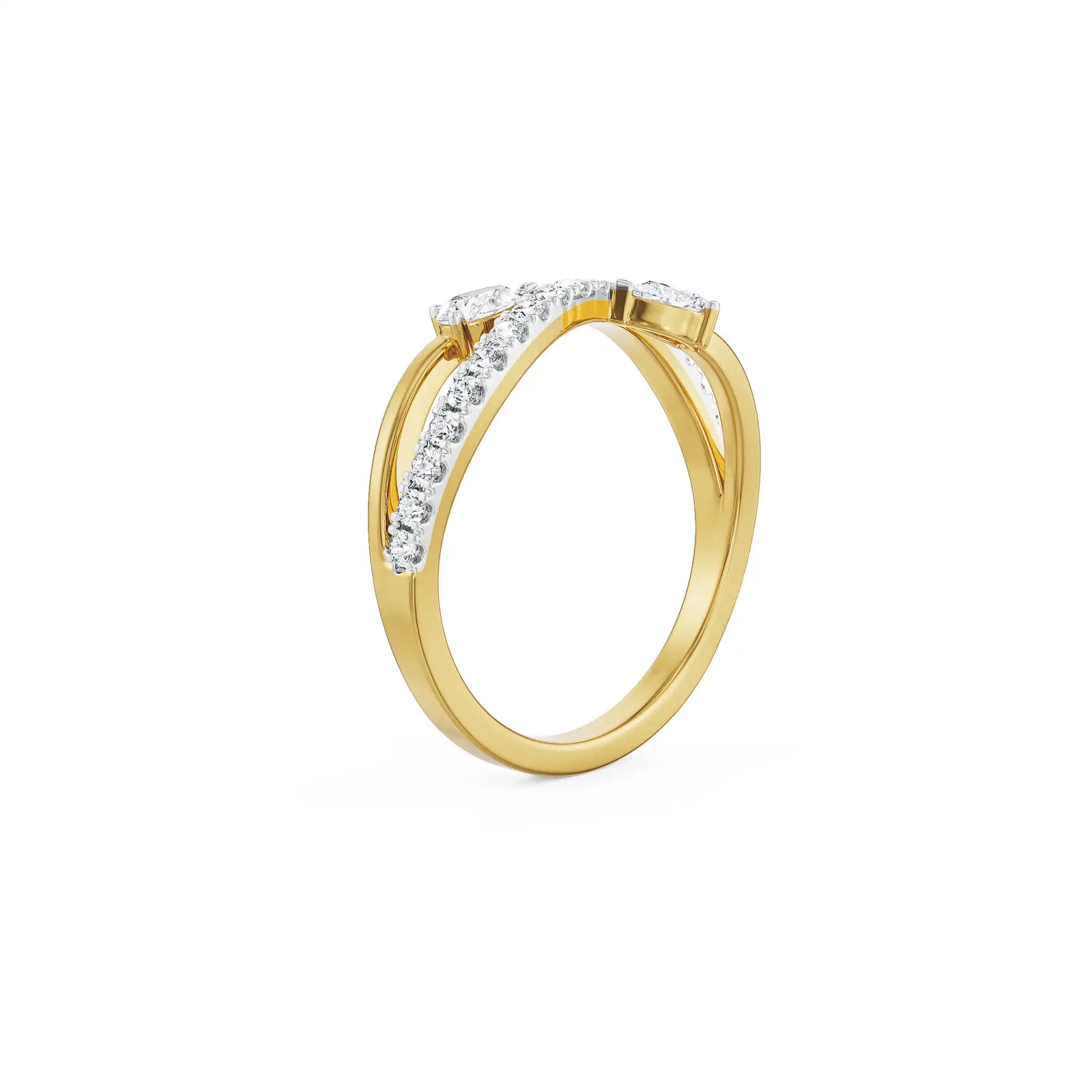 Pearlock Infinity Diamond Band Back view