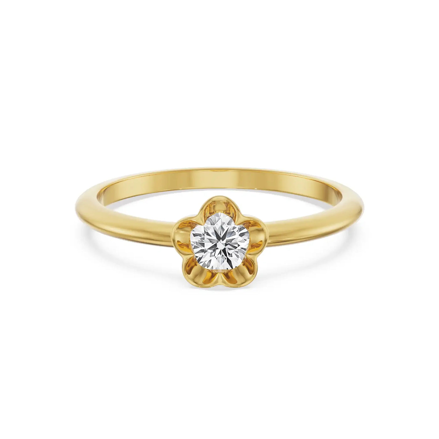 Floral Bloom Diamond Ring