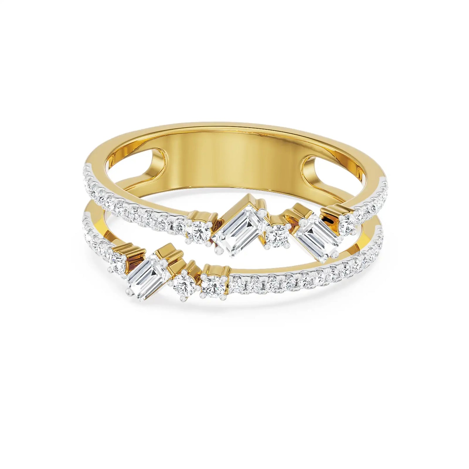 Cresseta Diamond Band front view