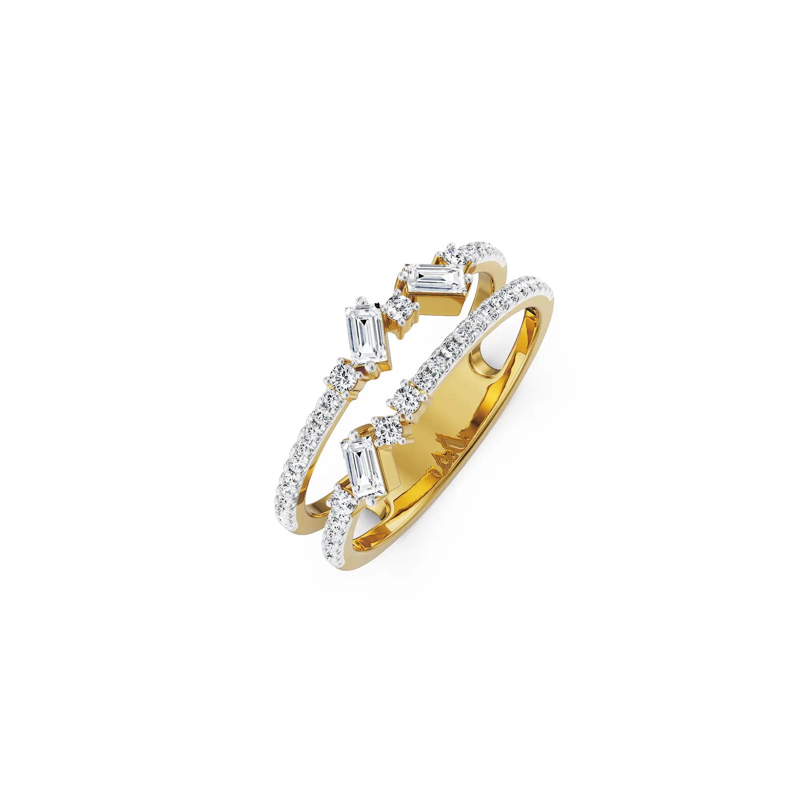Cresseta Diamond Band top view
