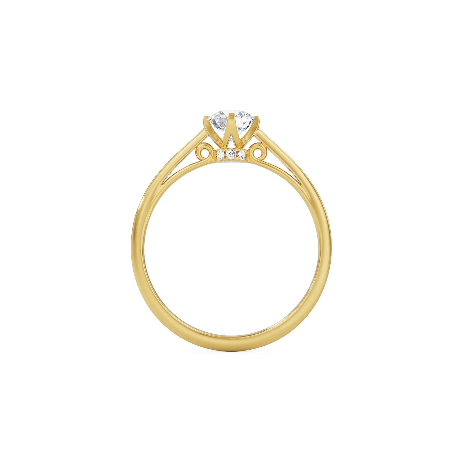 Vintage Solitaire Ring_in-stock