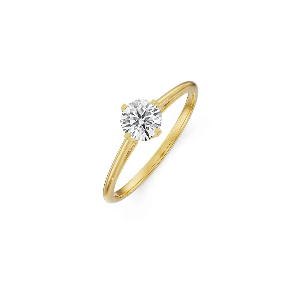 Vintage Solitaire Ring_in_stock