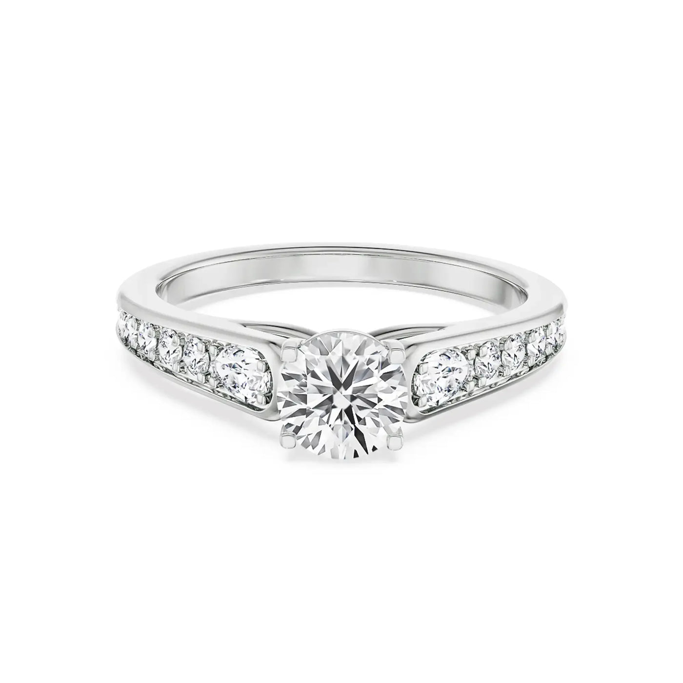 Harlow Pave Engagement Ring