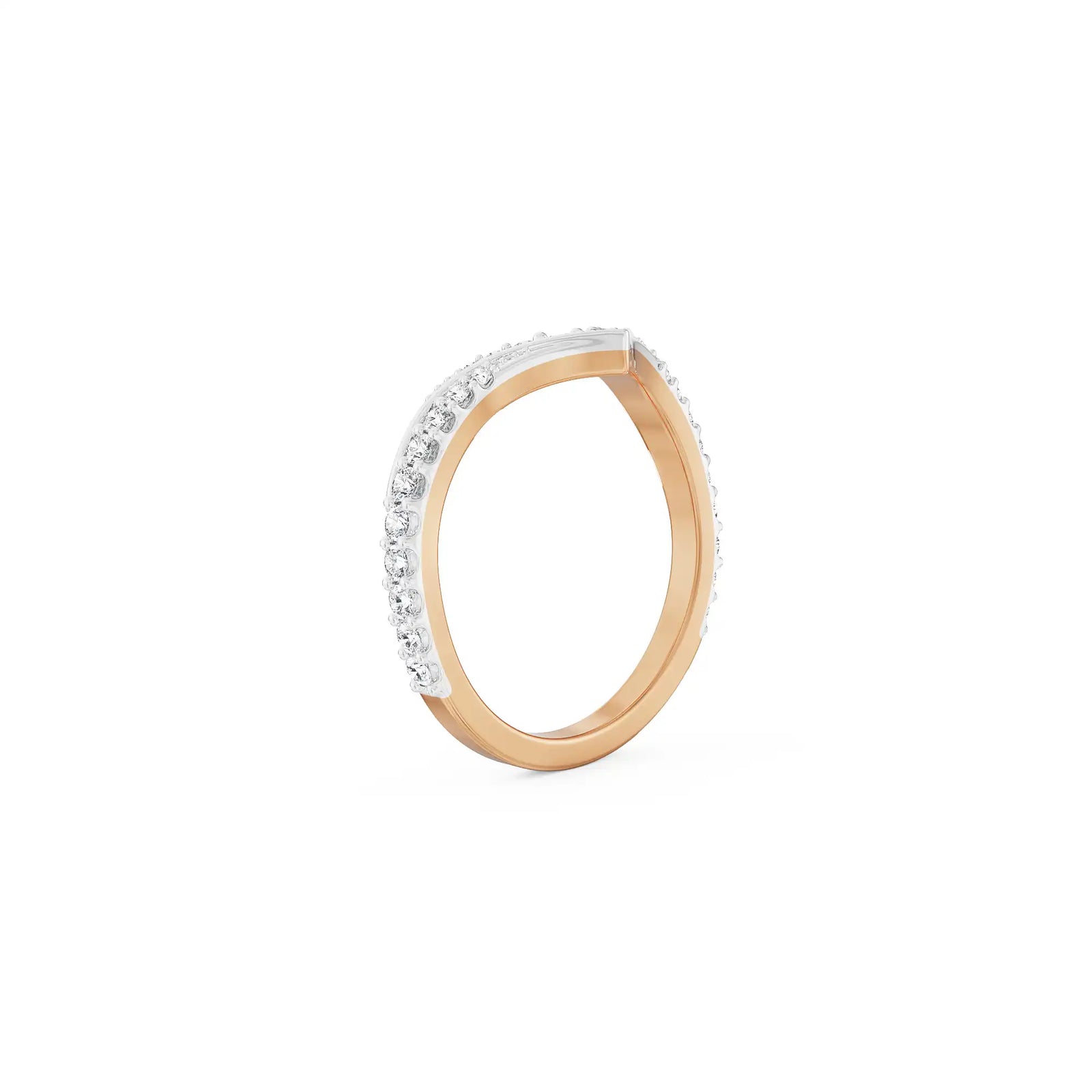 V Everyday Diamond Band Side view