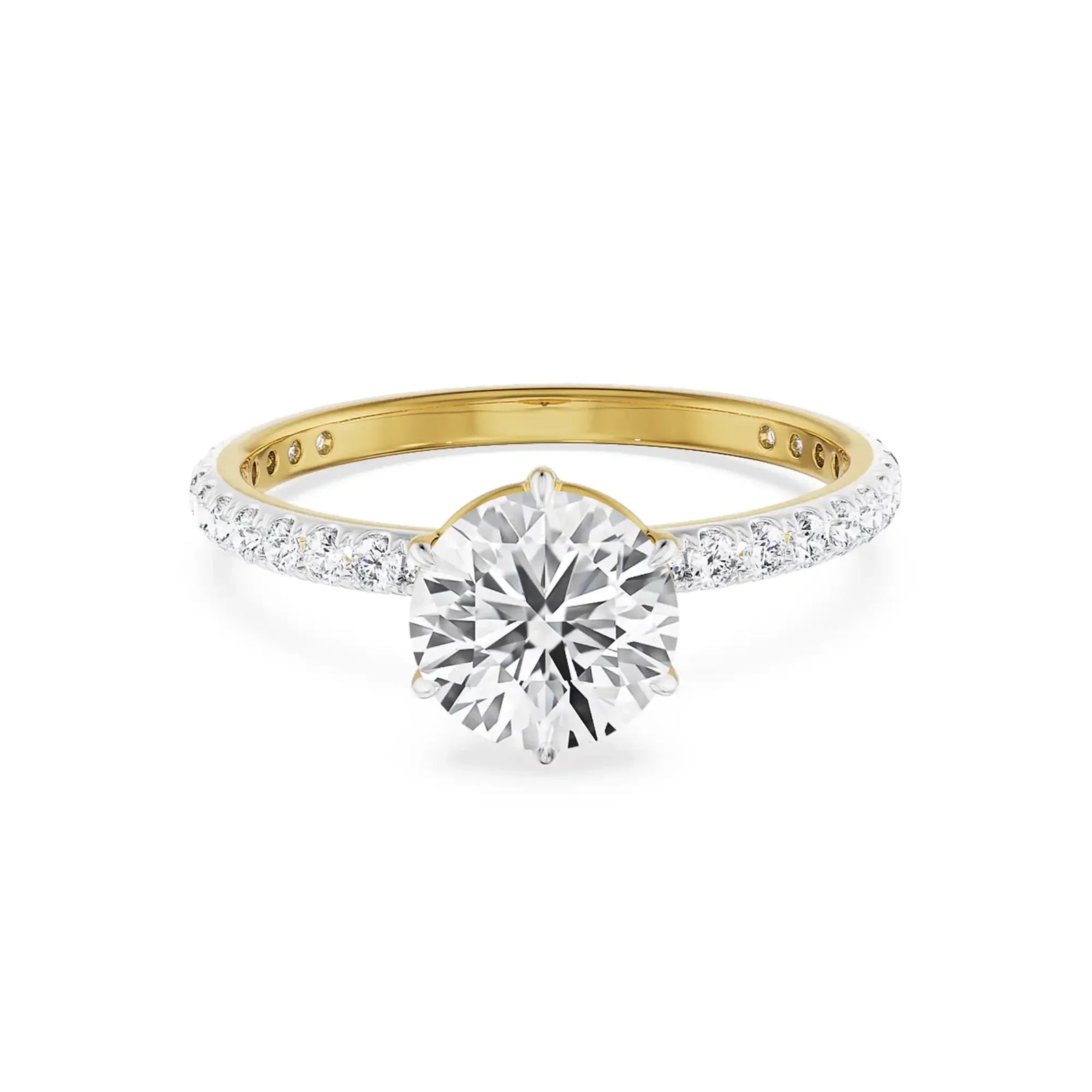 1 CT Classic Engagement Ring_in-stock