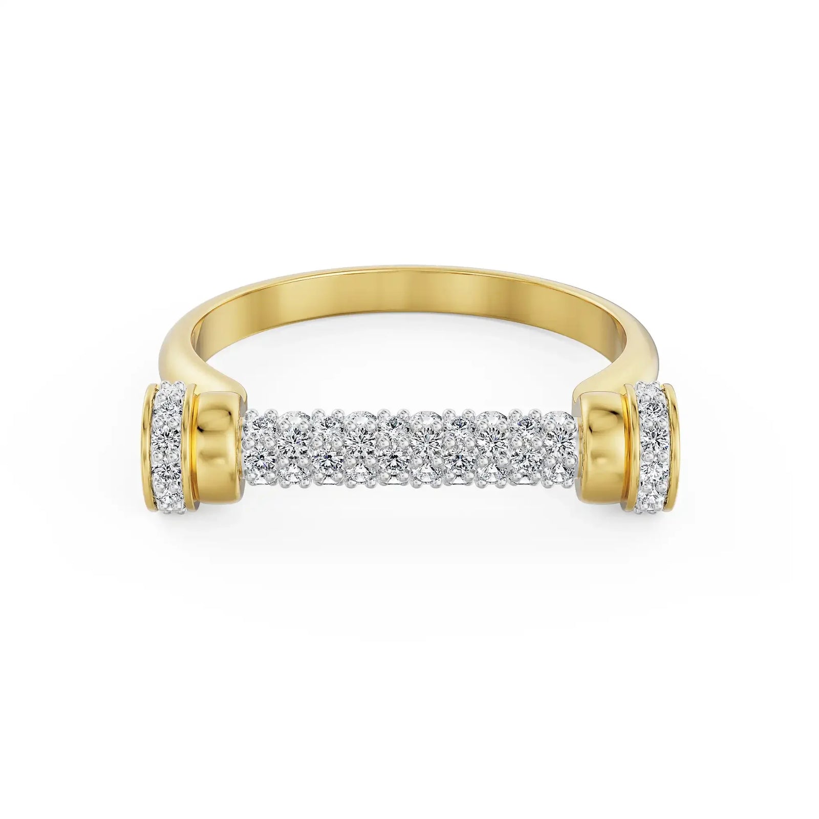 Orbit Glow Lab Grown Diamond Ring 9KT