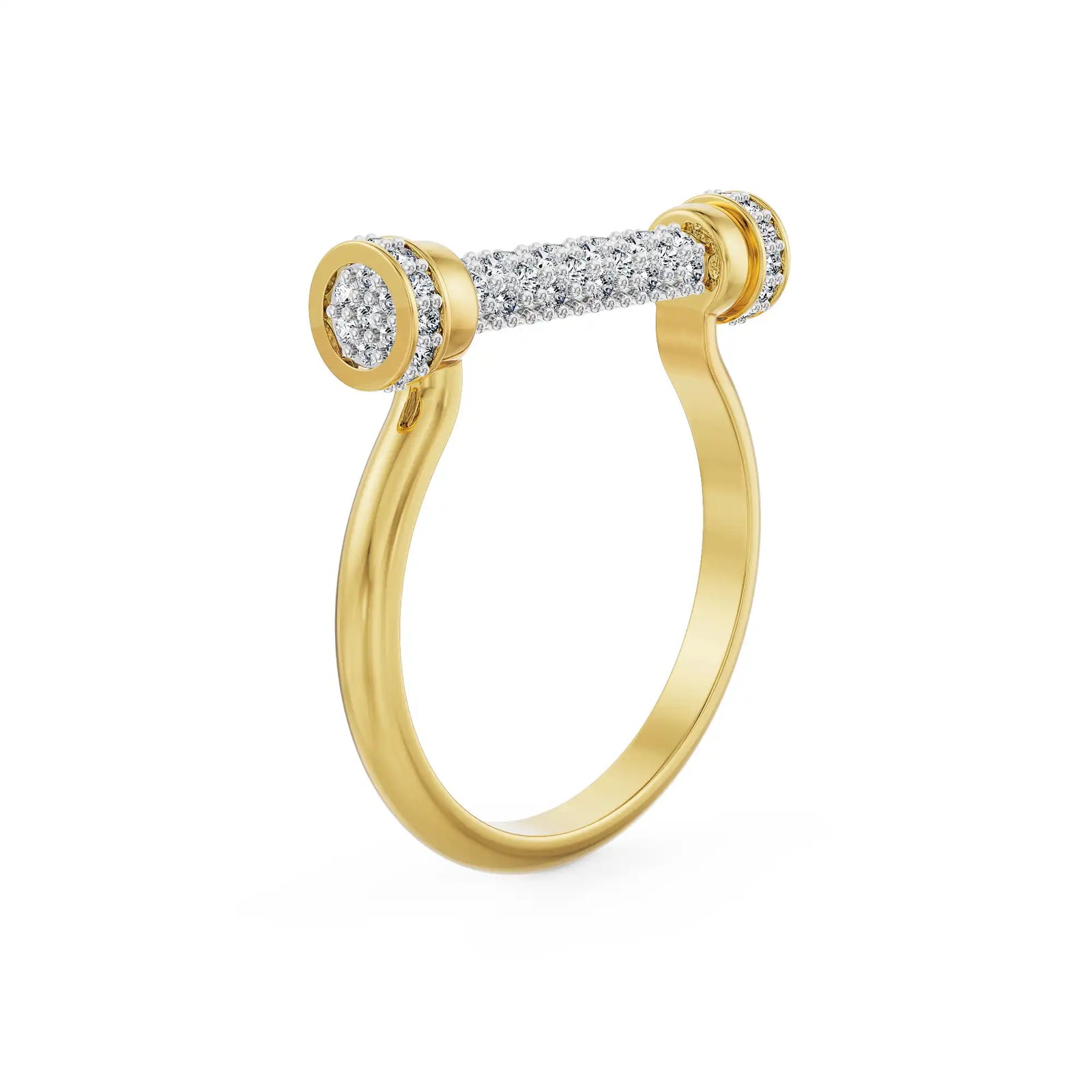 Orbit Glow Lab Grown Diamond Ring 9KT