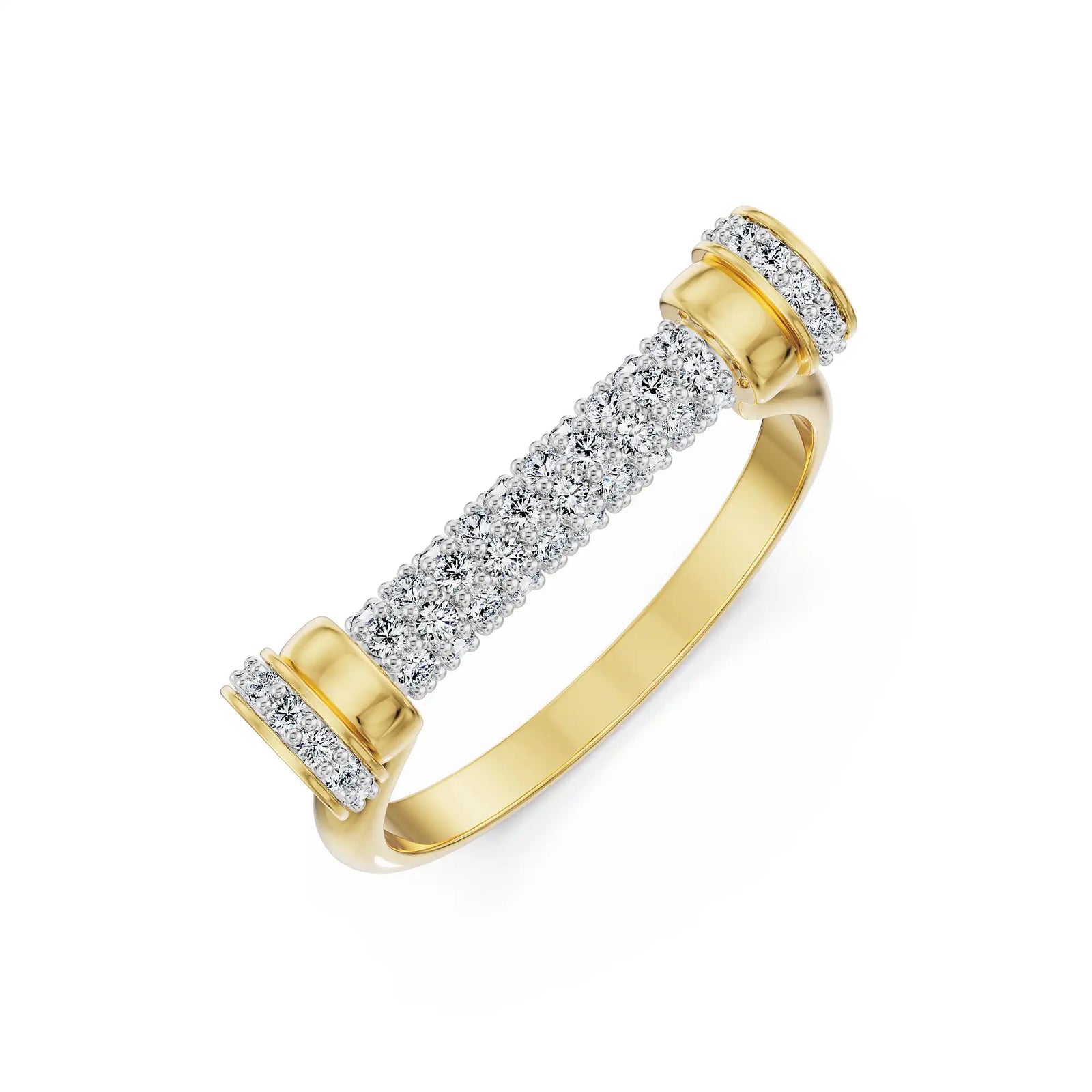 Orbit Glow Lab Grown Diamond Ring 9KT