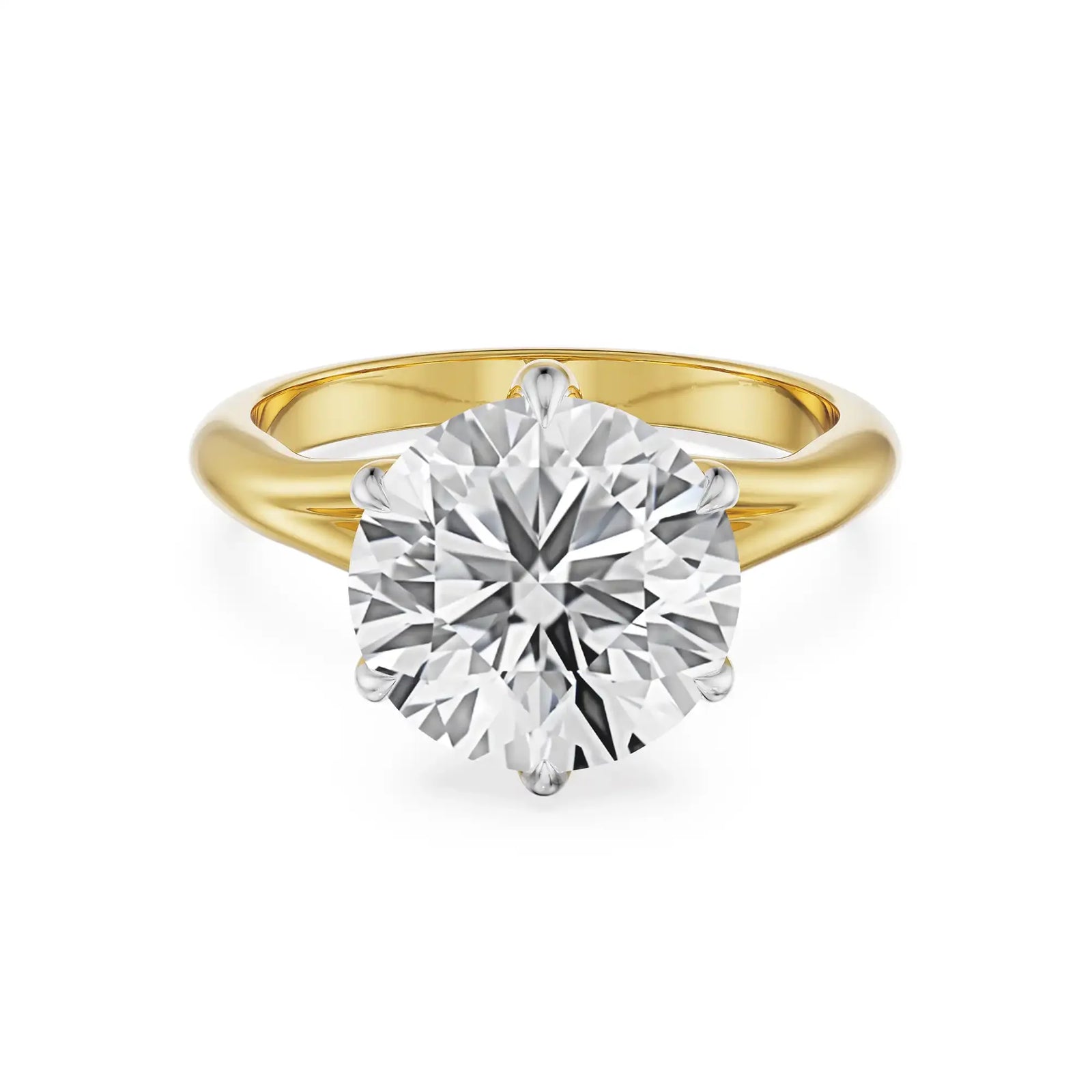 Velvet Dusk 2.5 CT Lab Grown Diamond Ring - front view