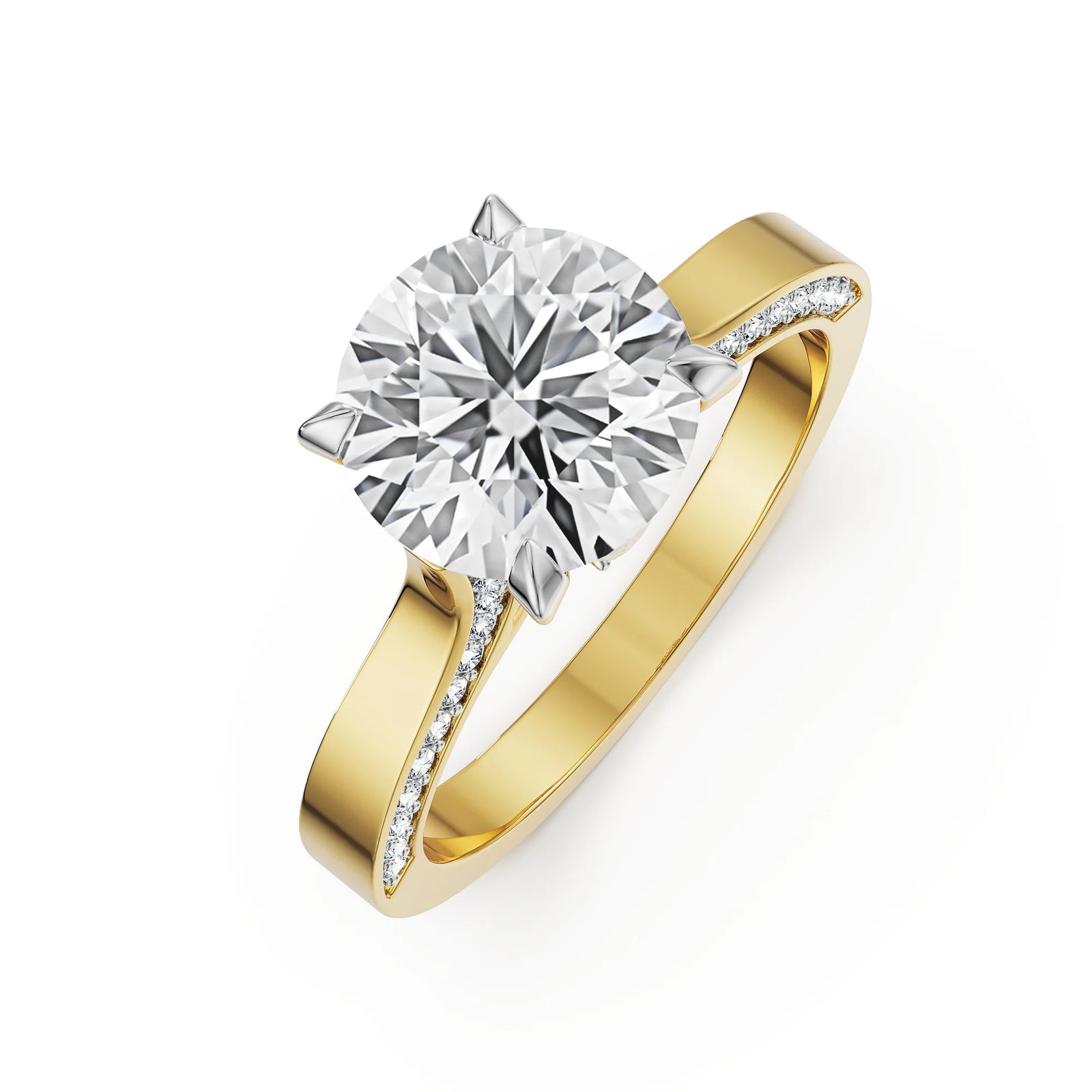 Charisma Lab Grown Diamond Ring - top view