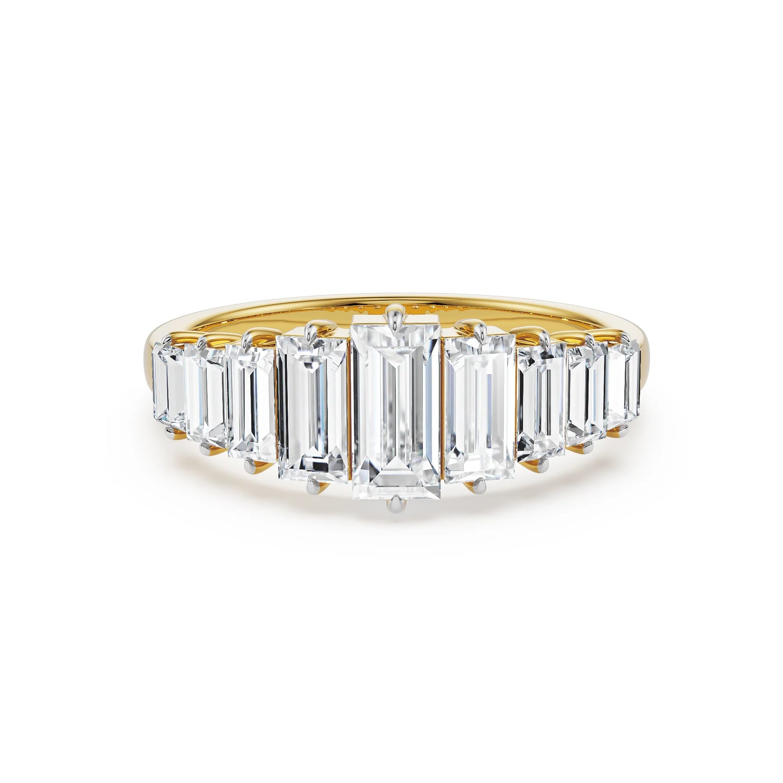 Symphony Lab Grown Diamond Ring - front view