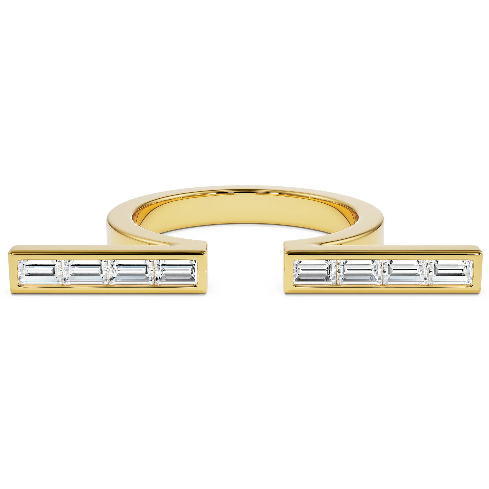 Celestia Omega Lab Grown Diamond Ring - front view