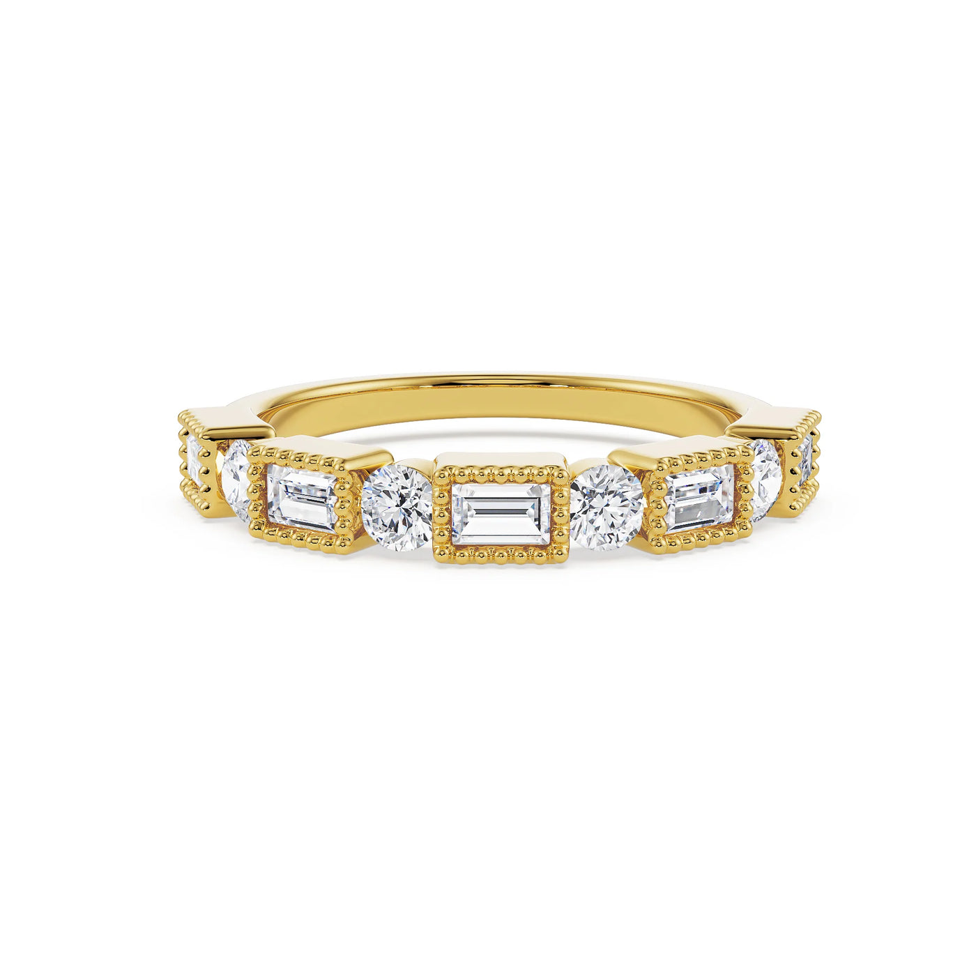 Versatile Multistone Lab Grown Diamond Band