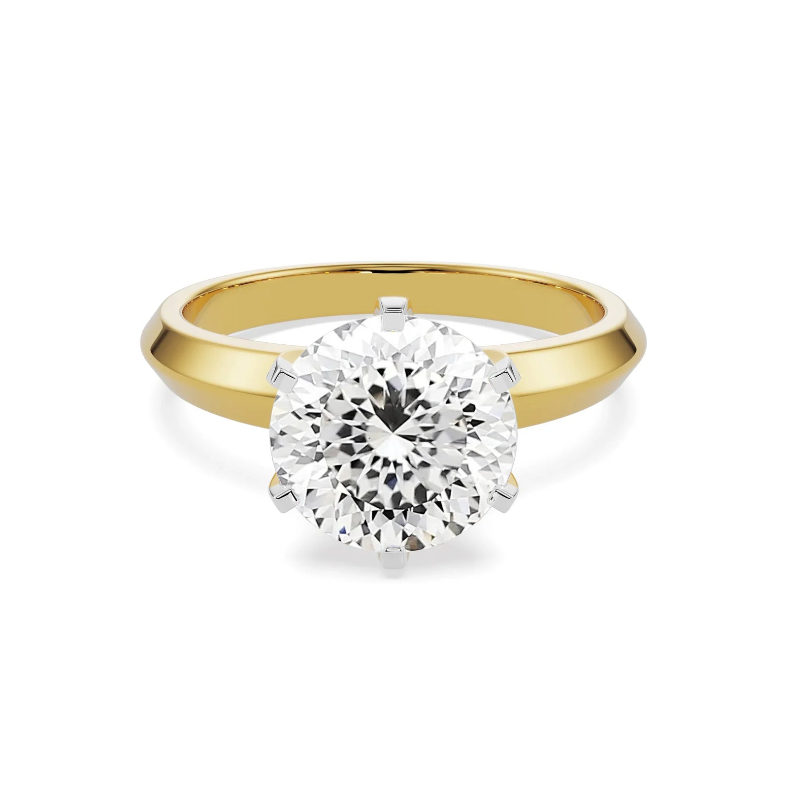 Portuguese Cut Lab Grown Diamond Ring_in-stock