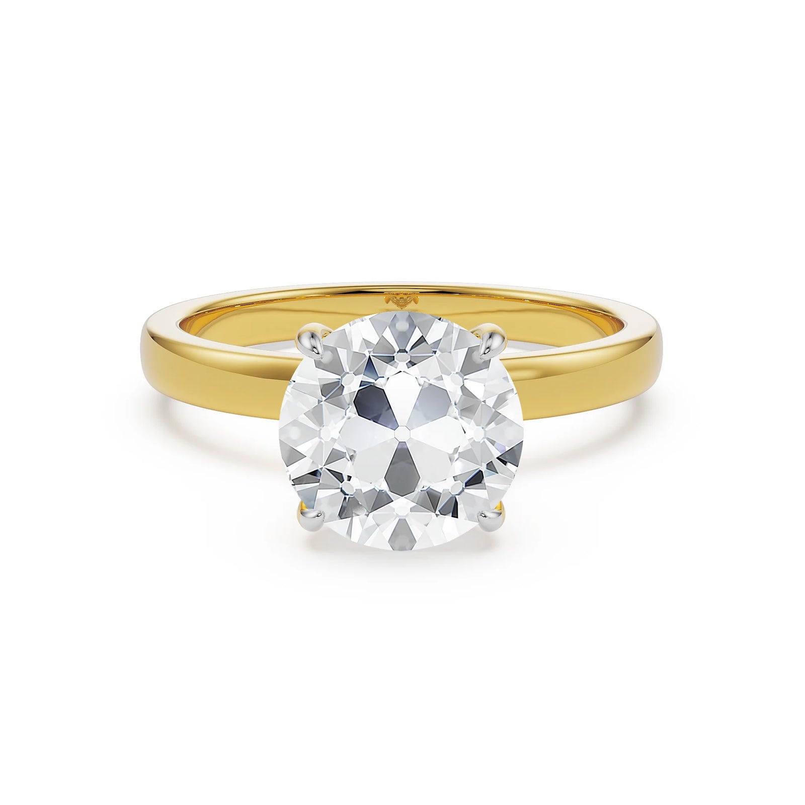 Grace Hidden Halo Lab Grown Diamond Ring - front view