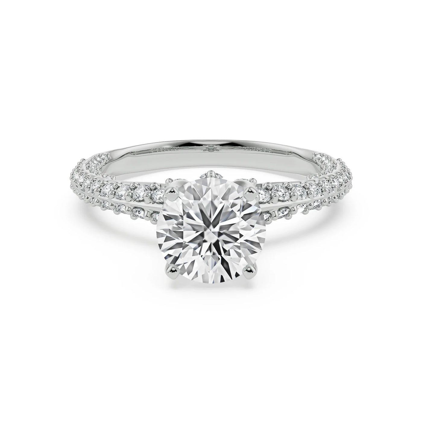 Shimmer Lab Grown Diamond Solitaire Ring 9KT