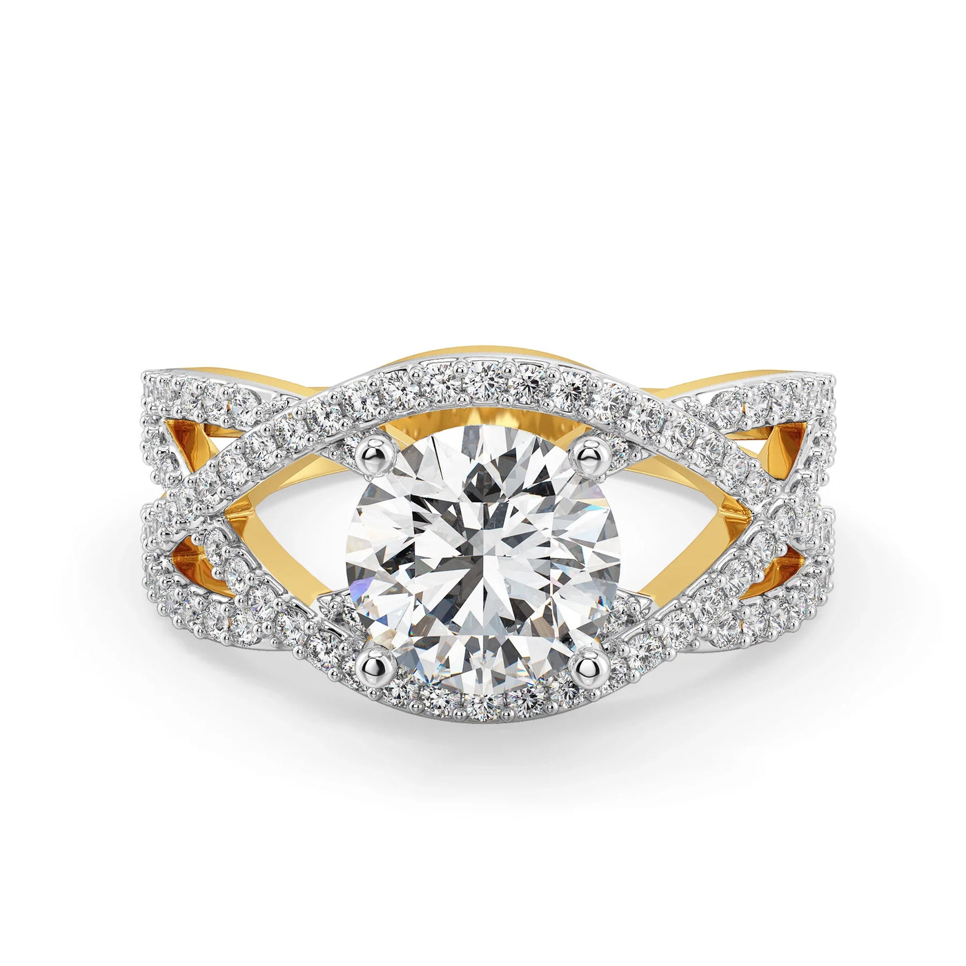 Enchanté Rose Lab Grown Diamond Ring